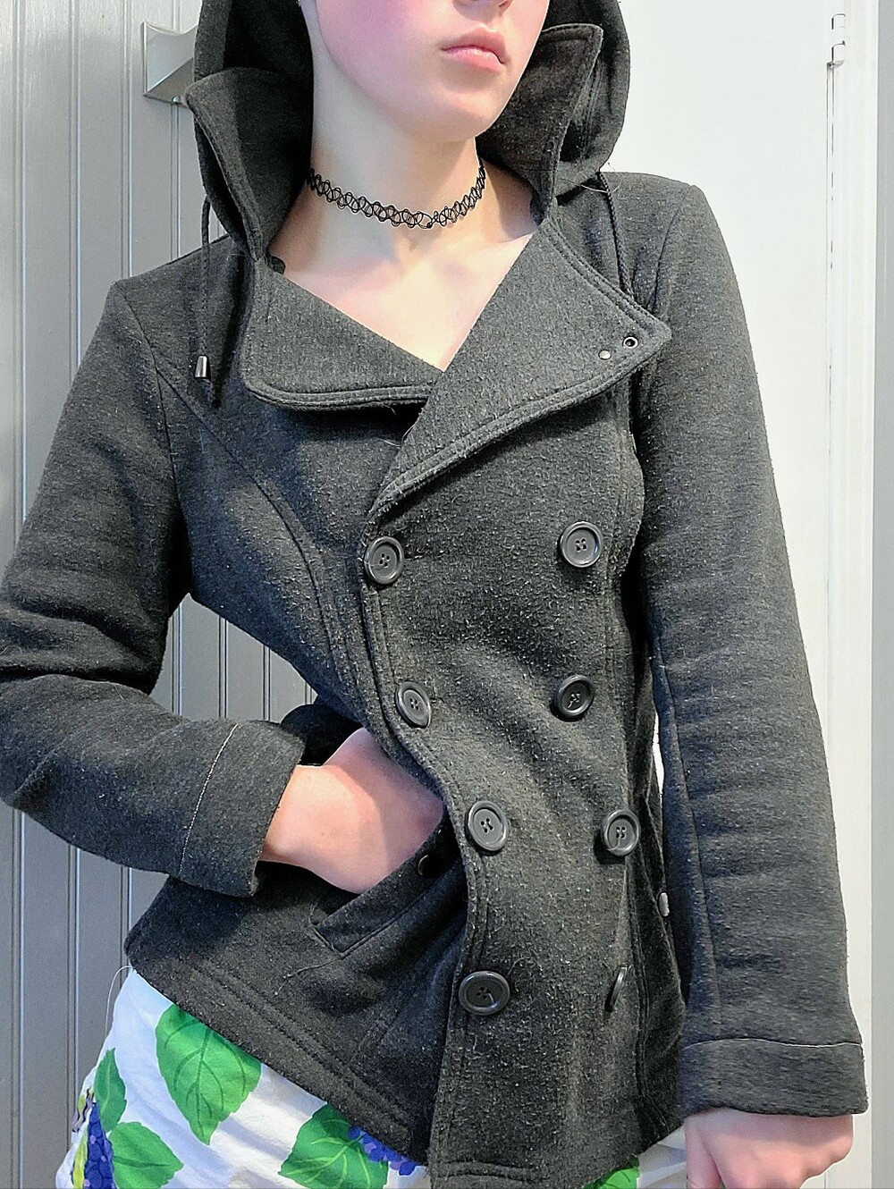 grey bongo coat